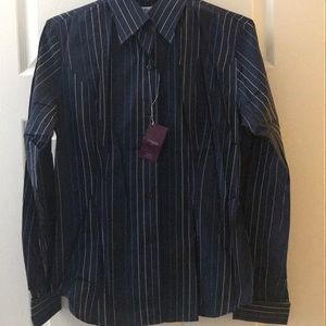 NWT Slim Fit Long Sleeve Shirt By T.M. Lewin